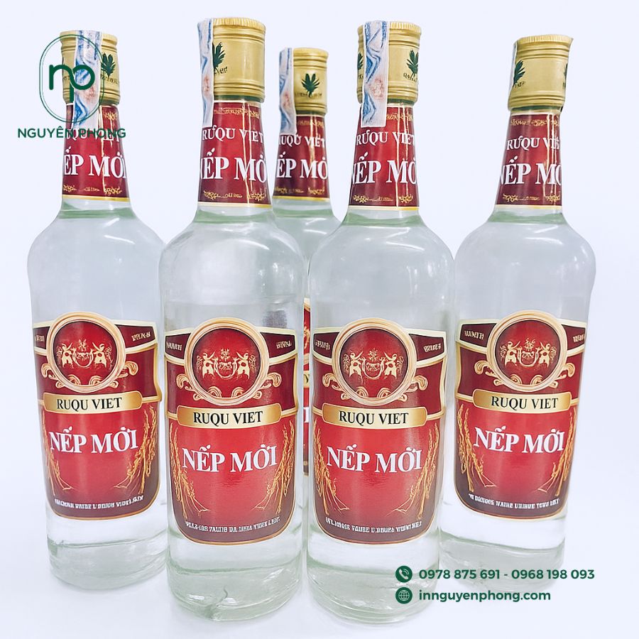 In Tem Dán Cổ Chai Lọ Giá Rẻ